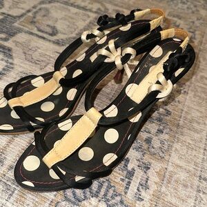 🌟🌟CHRISTIAN LACROIX Chaussures - nubuck Polka Dot Sandal heels
